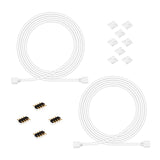 (2 Pack) 2m/6.56ft Extension Cable for LED Light Strip 4 Pin